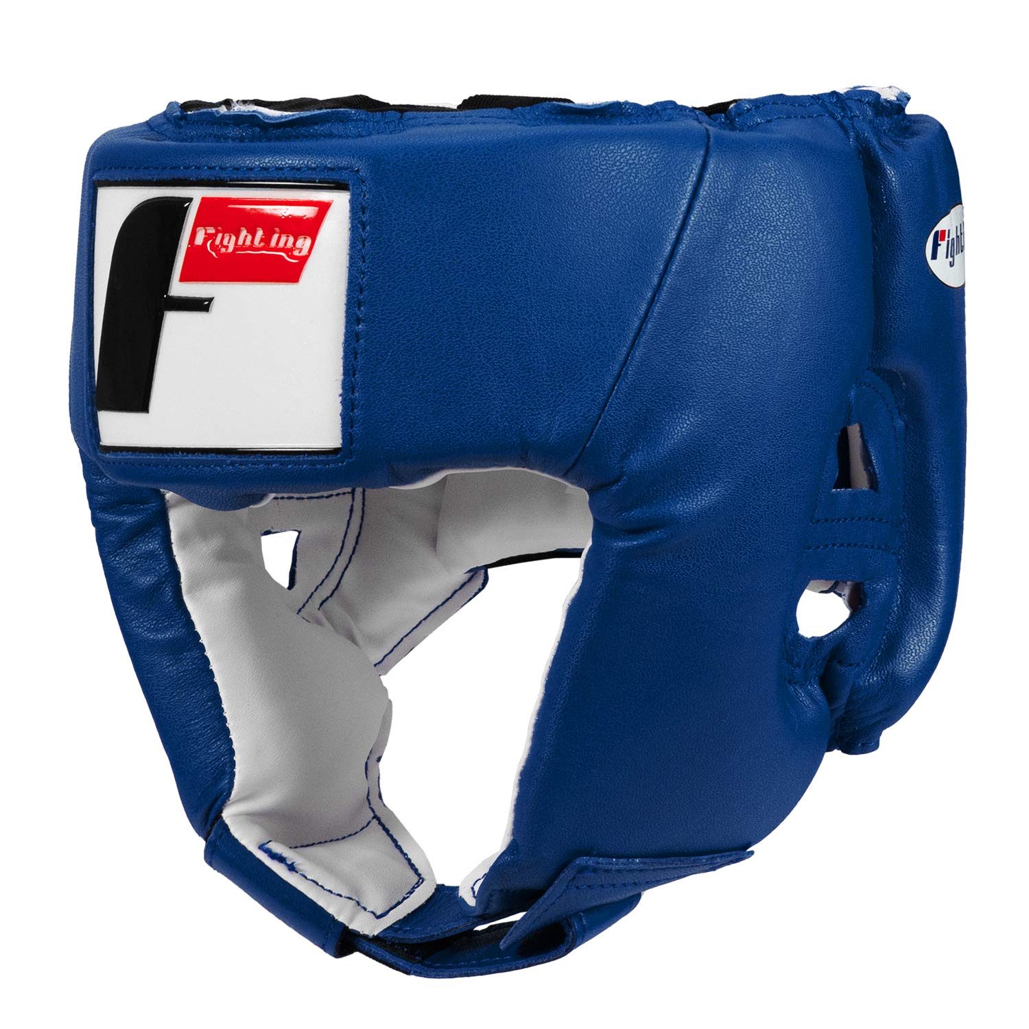 Fighting Sports USA Boxing Headgear - Open Face Design, Medium Size, Blue - Perfect for Boxing Training, Sparring & Competition Safety Gear