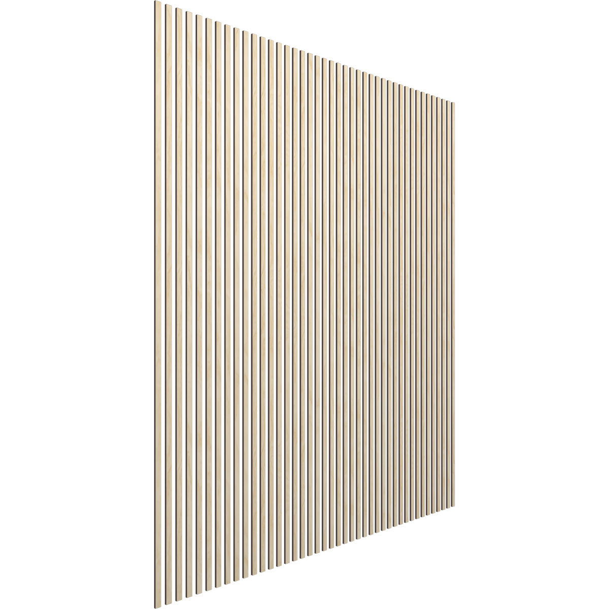 Adjustable Wood Slat Wall Kit - Modern DIY Room Divider & Decorative Panel for Home & Office - Perfect for Living Room, Bedroom, or Workspace Partitions