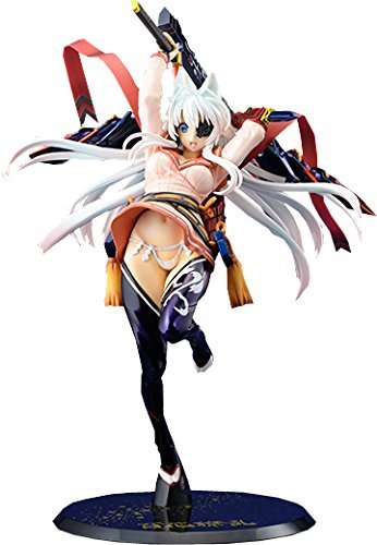 Hyakka Ryouran Jubei Yagyuu PVC Figure - Kirameki Hakugin No Kenki Version 1/8 Scale Anime Collectible for Display & Gift