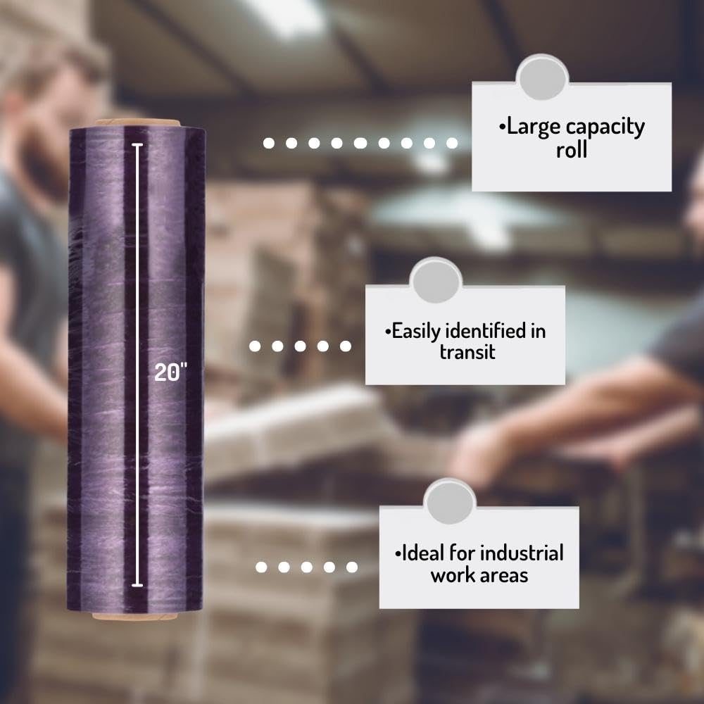 MMBM Purple Stretch Wrap Film - 20