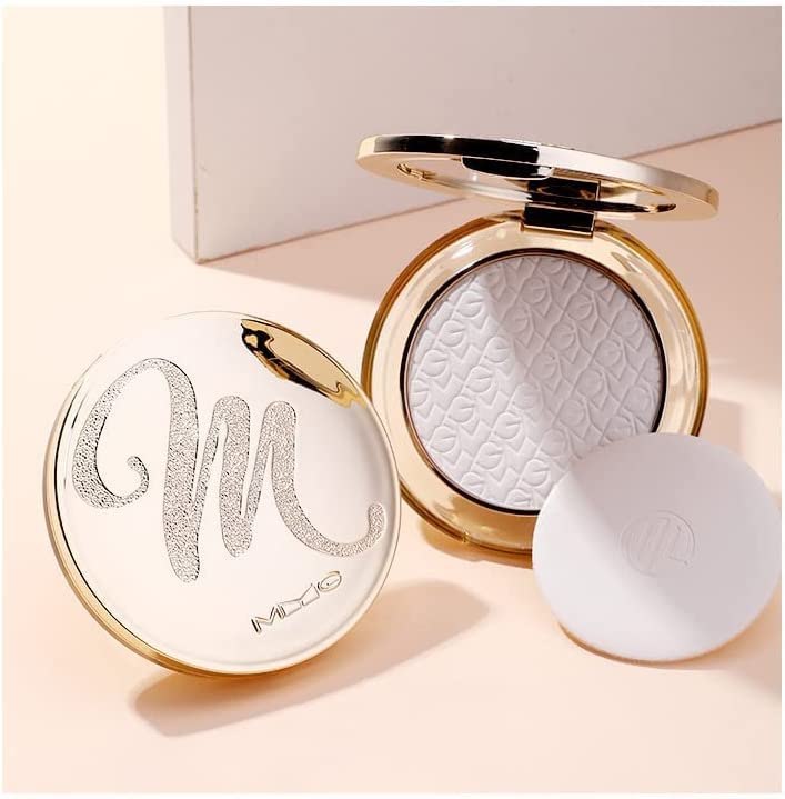 Golden Diamond Face Powder - 2023 New Long Lasting Waterproof Makeup, Oil Control Lightweight Shimmer Powder (Pearlescent) for Flawless Glow | Perfect for Daily Wear, Parties & Photography