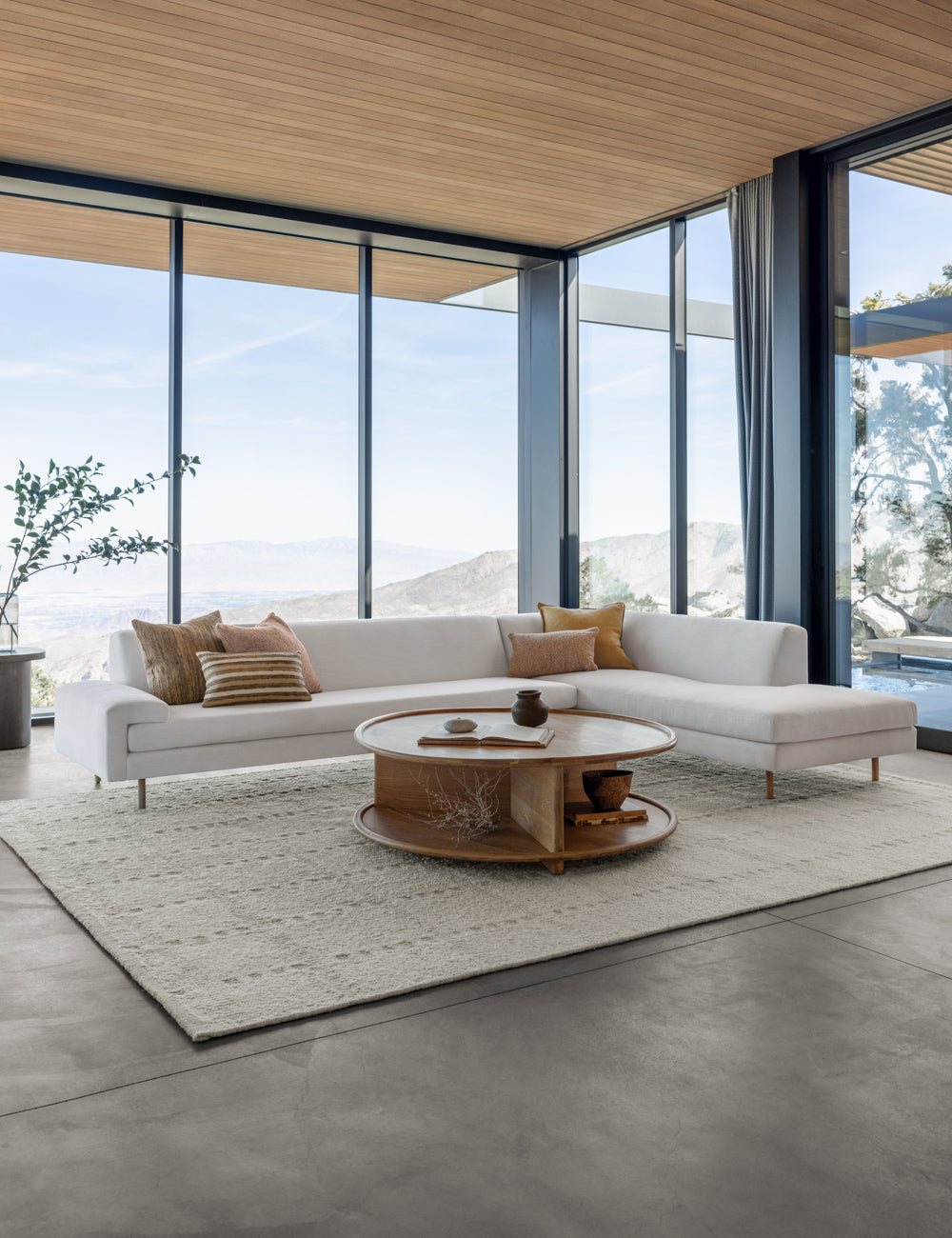 Handwoven Wool Rug - Soft & Durable, Perfect for Living Room, Bedroom, or Office Decor - Eco-Friendly & Stylish Home Accent