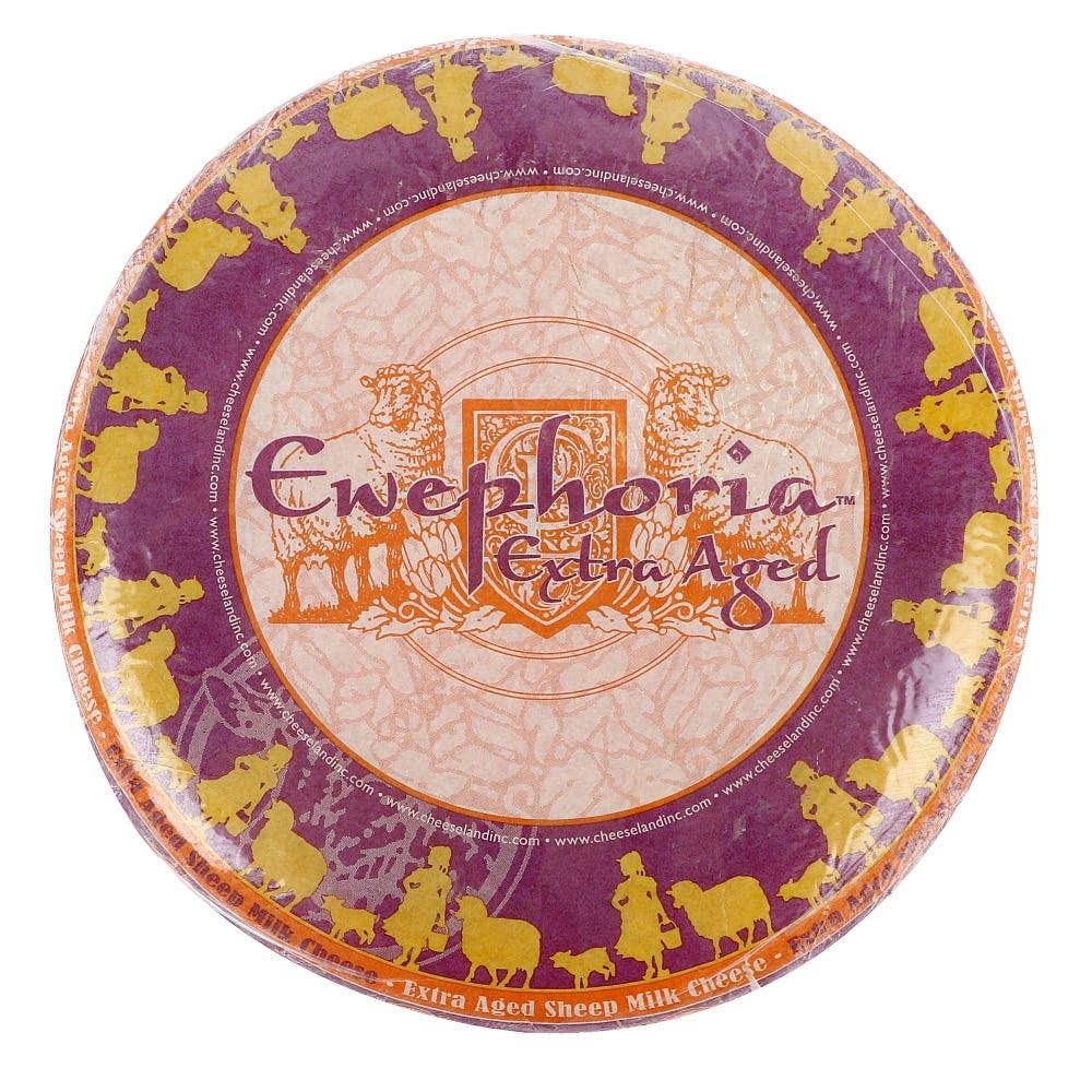 Aged Dutch Gouda Cheese Made from Sheep's Milk - Whole 10-Pound Wheel | Perfect for Charcuterie Boards, Wine Pairings & Gourmet Gifts
