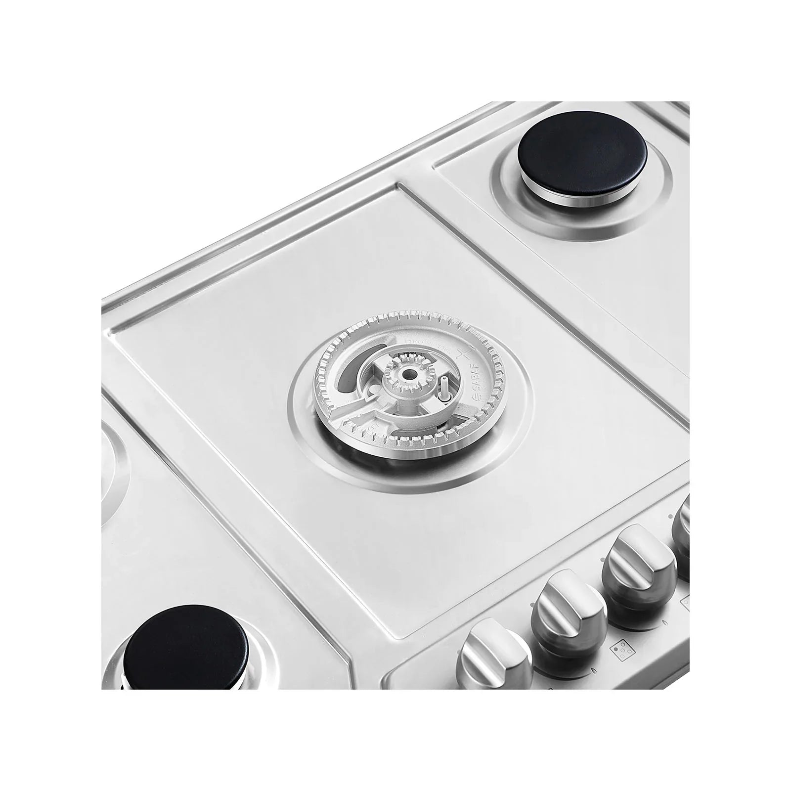 Empava 36-Inch Built-In Gas Cooktop with 5 Italy SABAF Burners - NG/LP Convertible Stainless Steel Stove for Professional Home Cooking & Entertaining
