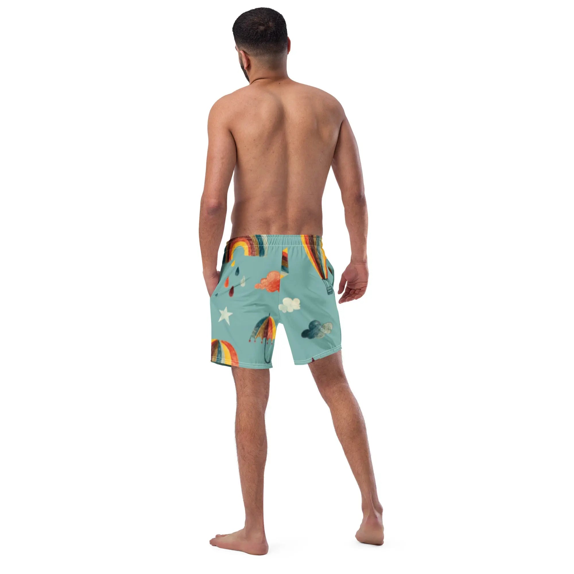 Men's Quick-Dry Swim Shorts for Beach & Pool | Lightweight & Comfortable | Perfect for Swimming, Surfing & Summer Activities