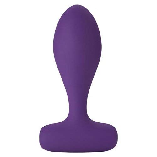 Remote Control Vibrating Butt Plug - 10 Speed USB Rechargeable Waterproof Silicone Anal Toy for Women & Men | Purple Adult Sex Toy for Couples Play, Solo Pleasure & BDSM Exploration