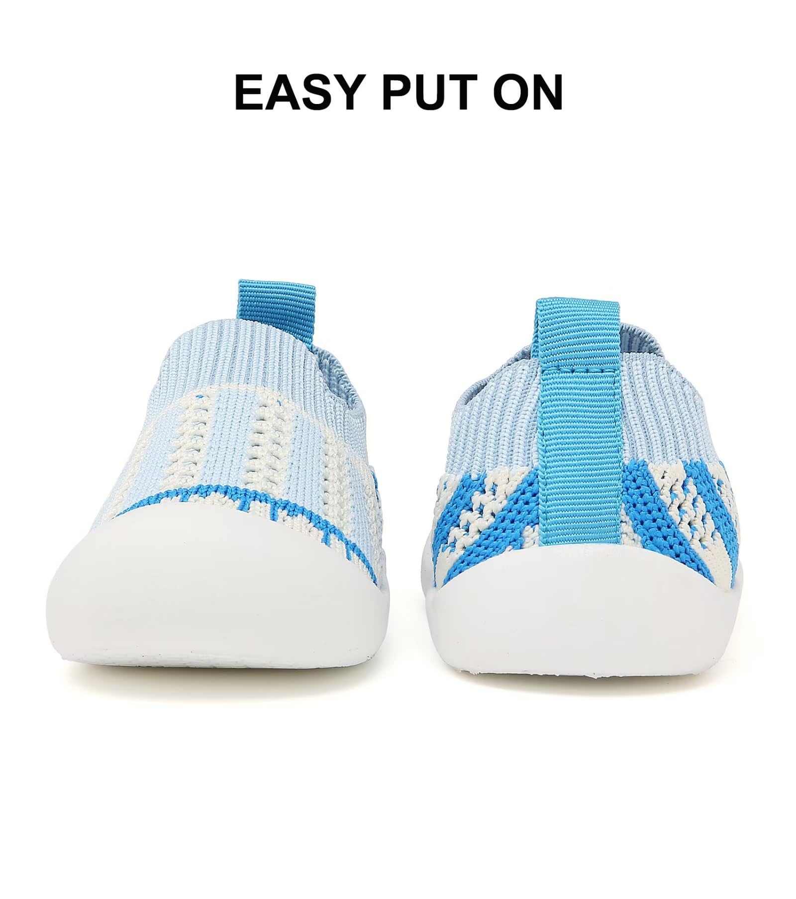 **Non-Slip Baby Walking Shoes for Boys & Girls - Soft Toddler Sock Shoes (6-24 Months) - Perfect for First Steps, Indoor Play & Daycare**
