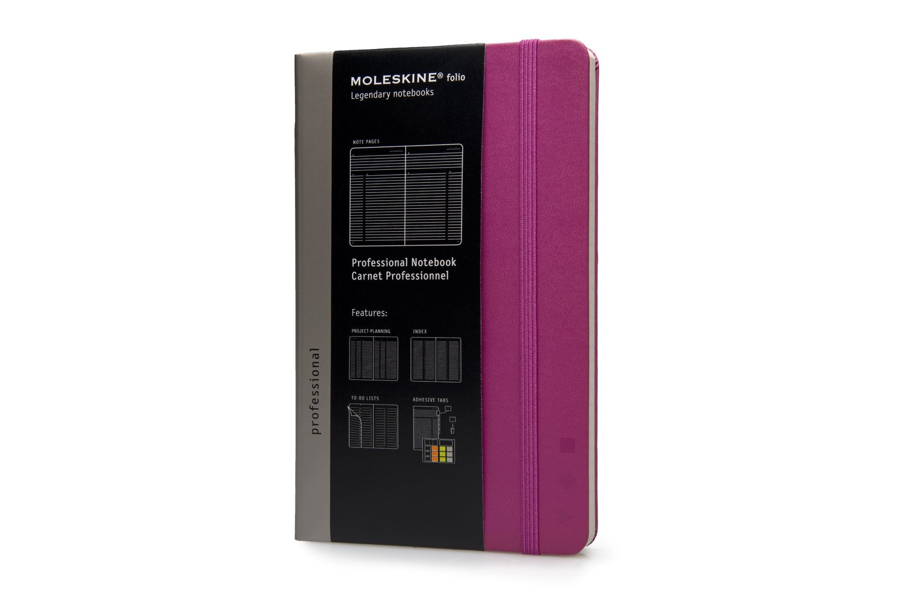 Premium Moleskine Folio Professional Notebook - Large Size (8.5