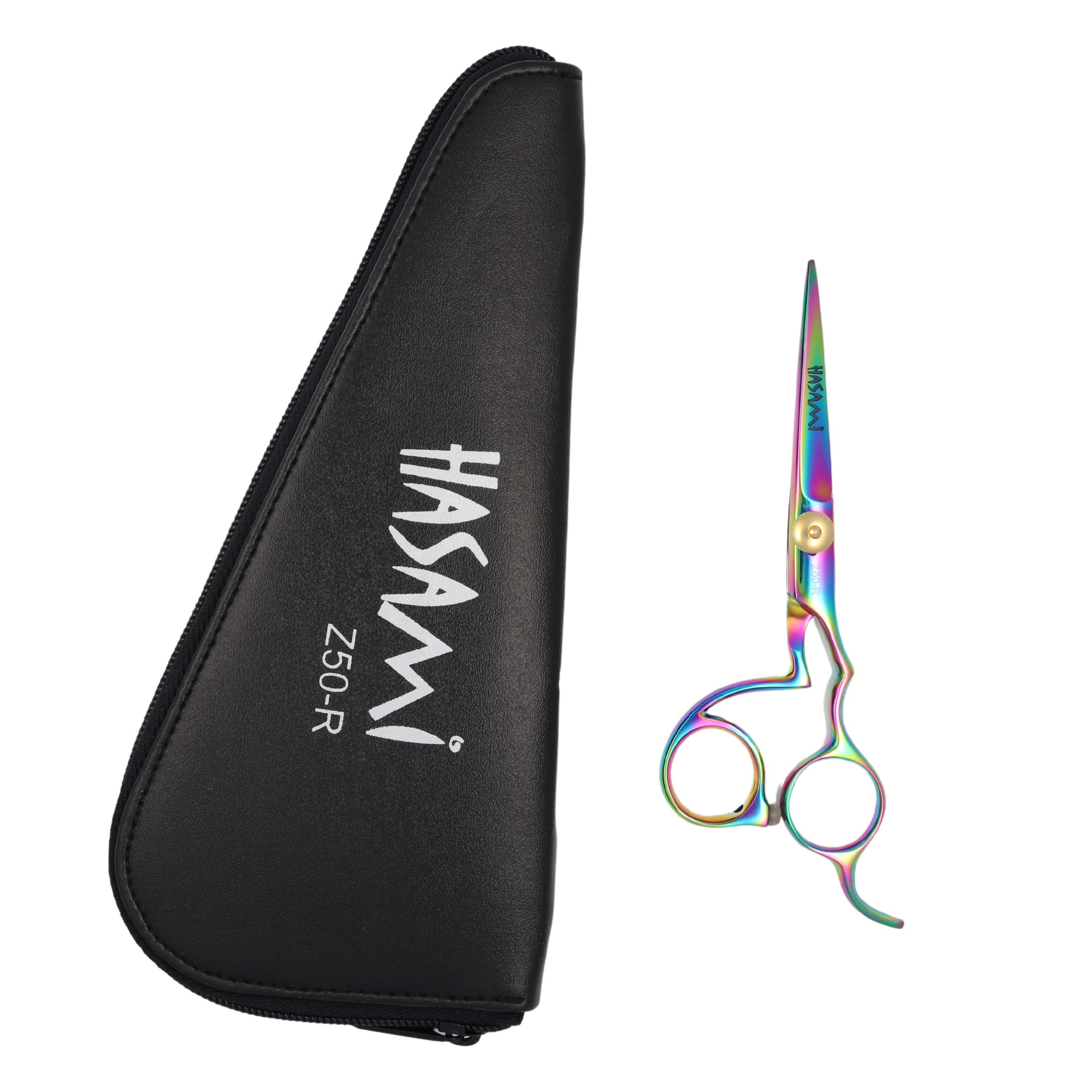 Professional 5 Inch Hair Cutting Scissors - Titanium Coated Right-Handed Shears Z50R | Perfect for Salon Stylists, Barbers & Home Haircuts