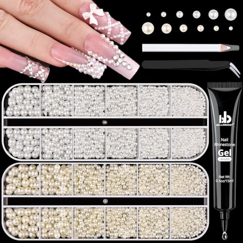 11 2 Boxes Nail Art Decos Set 27+Glue