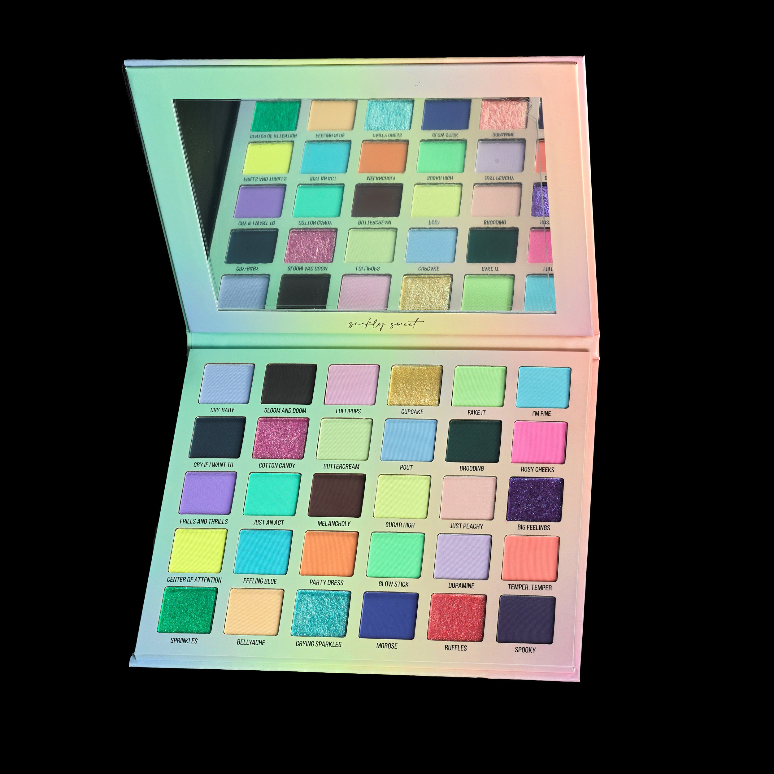 Vibrant Sweet Eyeshadow Palette - 12 Highly Pigmented Matte & Shimmer Shades for Day & Night Makeup Looks | Perfect for Parties, Weddings & Special Occasions
