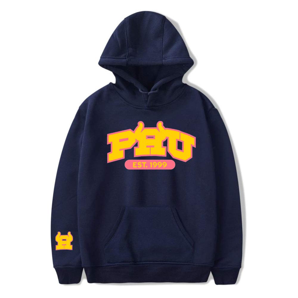 Bryce Hall Merch Party Animal University Varsity Hoodie Sweatshirt for Men & Women - Sway House Fan Apparel - Perfect for College Parties, Game Days & Streetwear Fashion