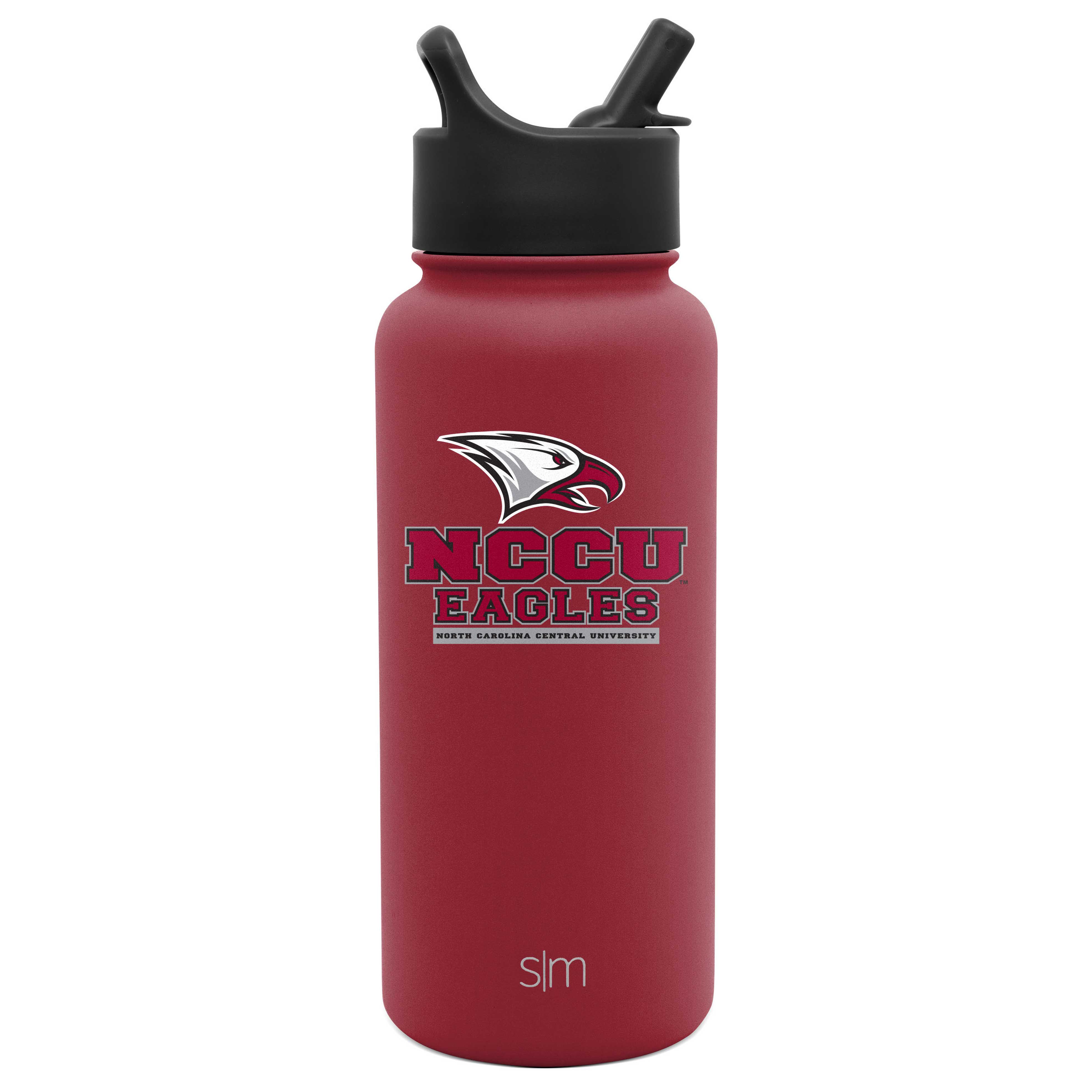 Collegiate Summit Insulated Water Bottle with Straw Lid - Leakproof Stainless Steel Thermos for School, Gym & Outdoor Activities
