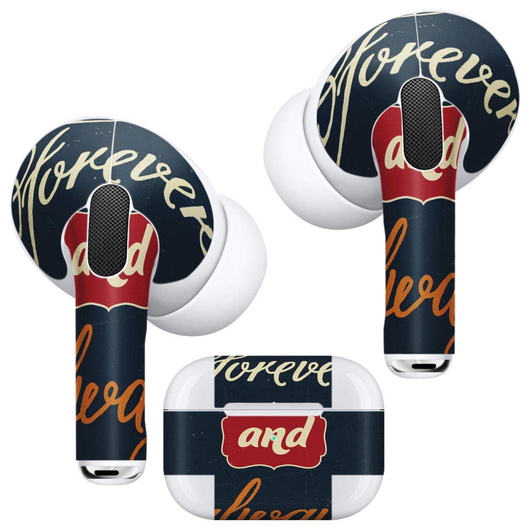 Premium AirPods Pro Skin & Case Cover - Protective Sticker for Apple AirPods Pro (Green with English Text) | Durable Protection & Customization | Perfect for Gym, Travel & Daily Use