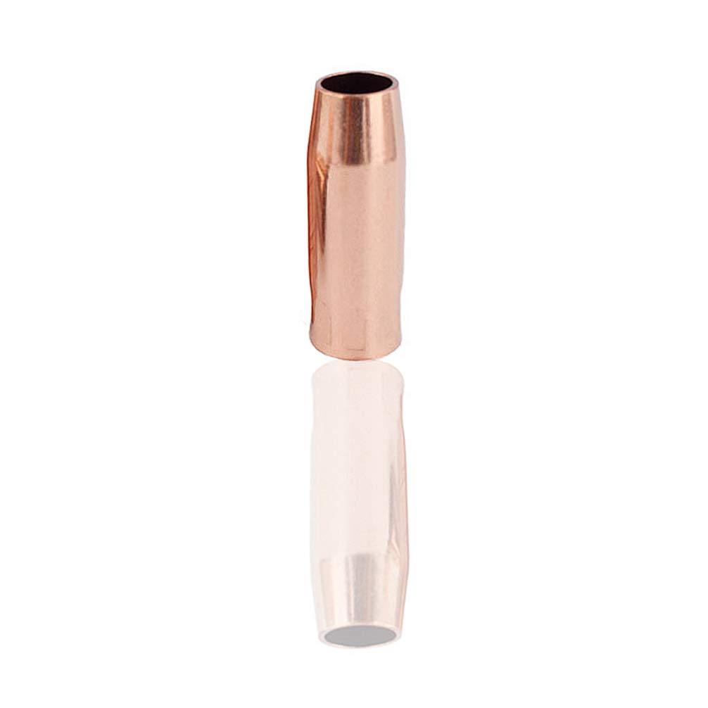5pcs Welding Torch Protective Covers - High-Quality Copper Replacement Parts for Welding Torch Tips - Durable Heat-Resistant Shield for MIG/TIG Torches - Perfect for Welding, Soldering & Metal Fabrication Projects