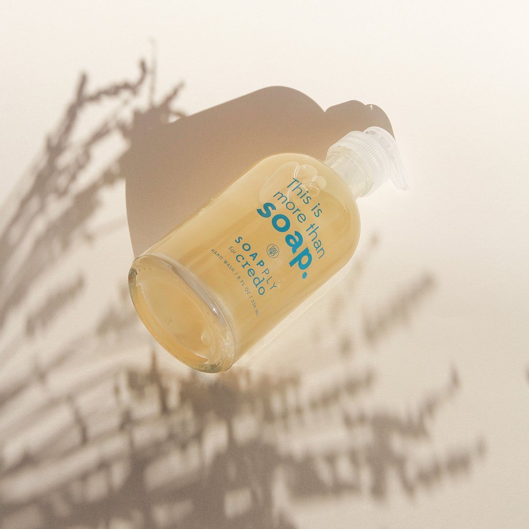Credo Liquid Hand Wash - Organic, Moisturizing & Refillable - Perfect for Home, Office & Travel Use