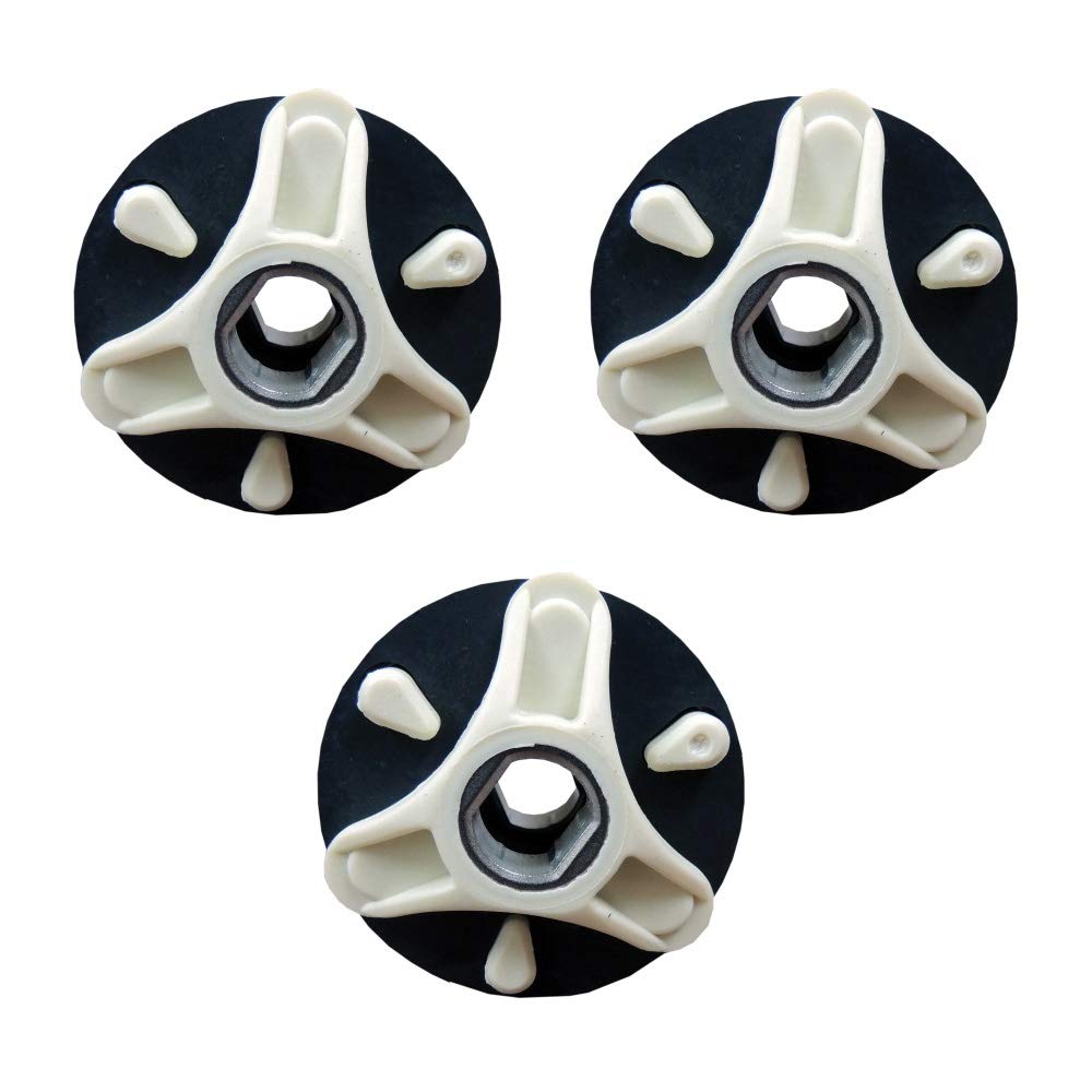 285753A Heavy Duty Washer Coupler with Metal Insert - 3 Pack for Plumbing, HVAC, and Industrial Applications