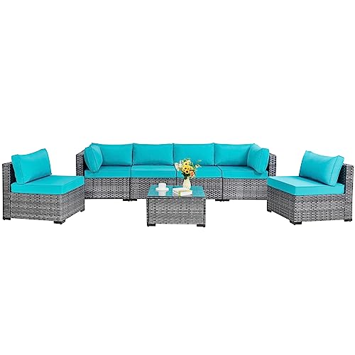 Sky Blue/7 Pieces