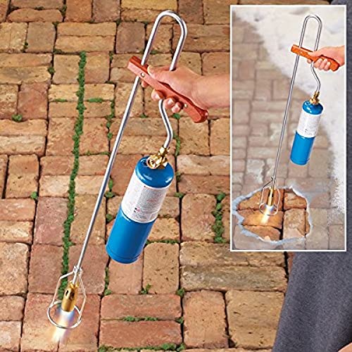 Trenton Gifts Ice Melter Torch - Heavy Duty Propane Ice Melting Tool for Driveways, Sidewalks & Steps - Winter Snow Removal Equipment for Home & Commercial Use