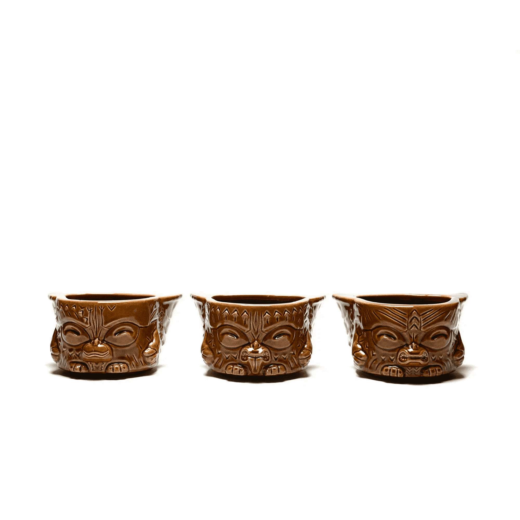 Gremlins Mogwai Tiki Mug Stackers - Gizmo Caca Variant Collectible Cups for Movie Fans | Perfect for Home Bar Decor, Themed Parties & Gift Giving