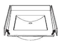 Swan VT00019SS.010 Ellipse Solid Surface 1-Piece Vanity Side Splash, 0.75-in L x 18-in H x 3-in H, White - Perfect for Bathroom Vanity and Countertop Protection