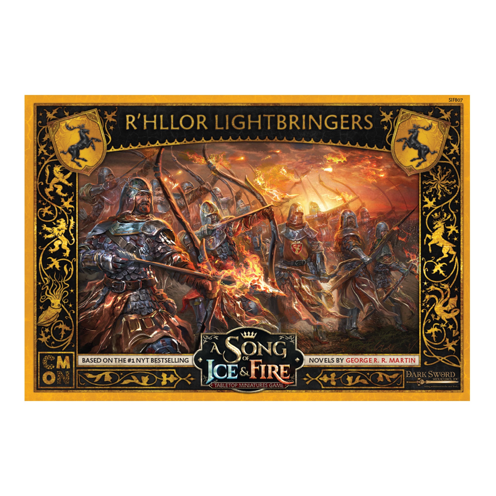 Game of Thrones SIF R'hllor Lightbringers Sword - Replica Collectible for Cosplay, Halloween, and Medieval Themed Events