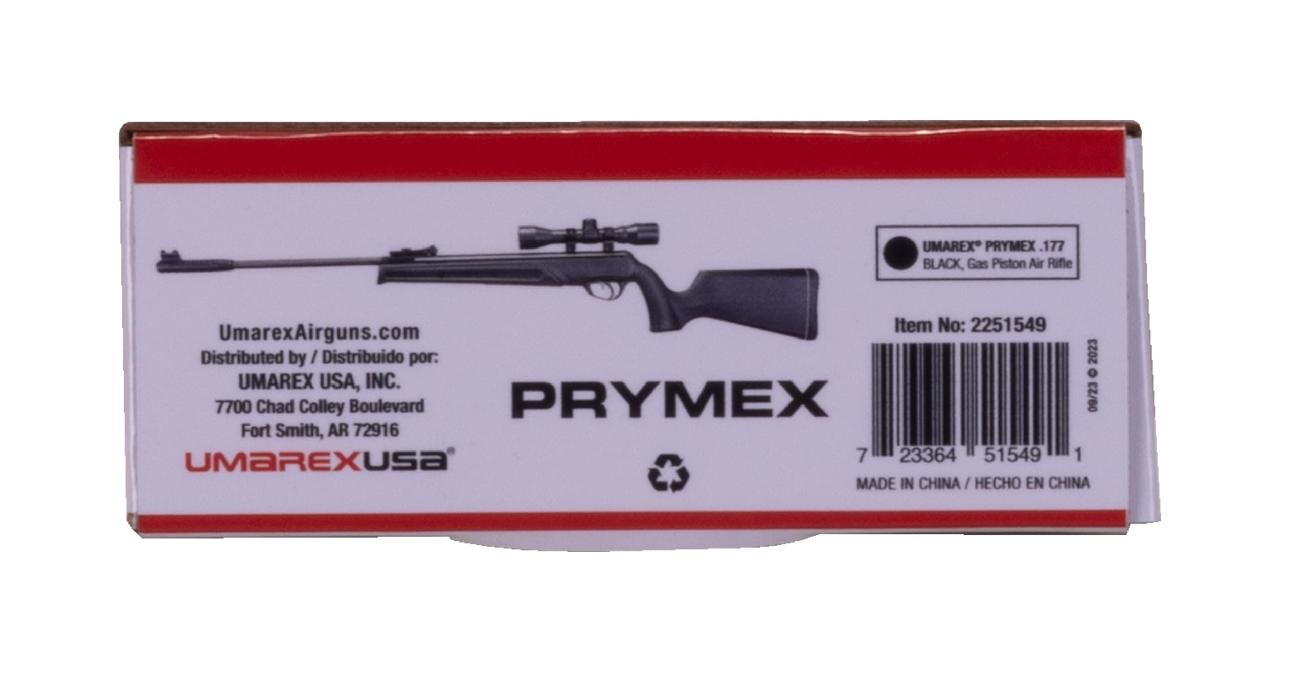 Umarex Prymex Break Barrel .177 Caliber Pellet Gun Air Rifle - Precision Hunting & Target Practice for Outdoor Shooting Sports