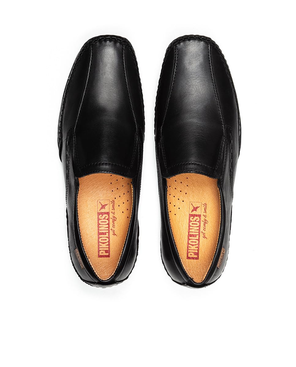 PIKOLINOS Men's Genuine Leather Loafers - Comfortable & Stylish Slip-On Shoes for Casual Wear, Office & Travel
