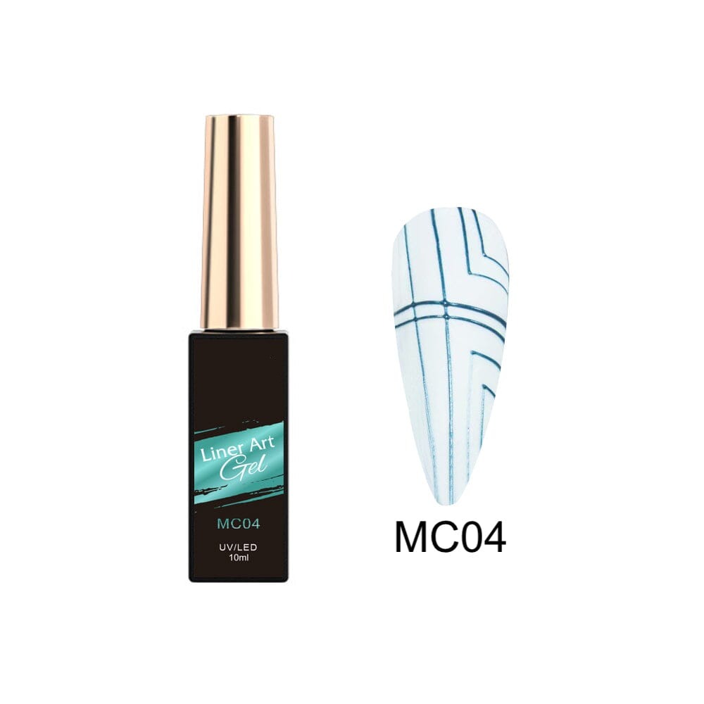 Premium Liner Art Gel - Waterproof & Smudge-Proof Eyeliner for Long-Lasting Makeup | Perfect for Everyday Wear, Special Occasions & Professional Makeup Artists