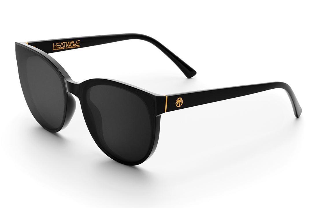 CARAT Polarized Sunglasses for Men & Women - UV Protection, Black Lens - Perfect for Driving, Beach & Outdoor Activities