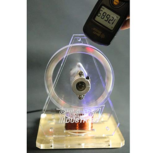 LeTkingok Bedini Brushless Motor Model - High Efficiency Pseudo Perpetual Motion Disc Machine for DIY Science Projects & Renewable Energy Experiments