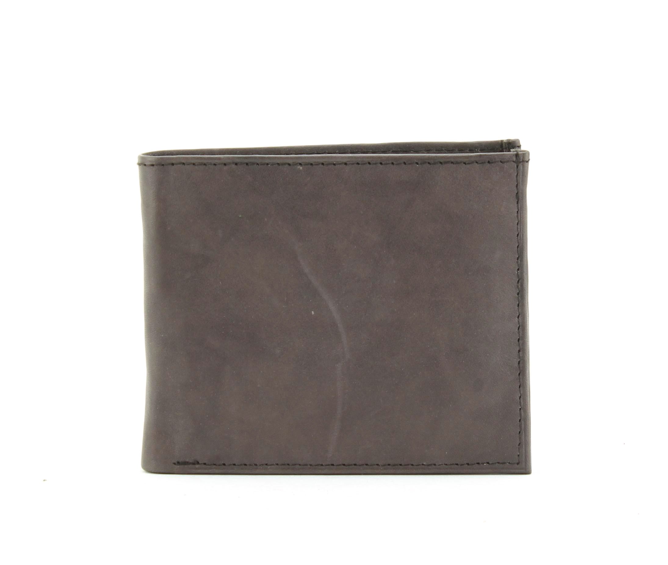 Premium Bifold Leather Wallet for Men - Genuine Top Grain Cowhide, 8 Card Slots, 2 Inner Pockets & Cash Compartments - Classic Ageless Design Brown Billfold Wallet - Perfect for Everyday Carry, Business & Travel