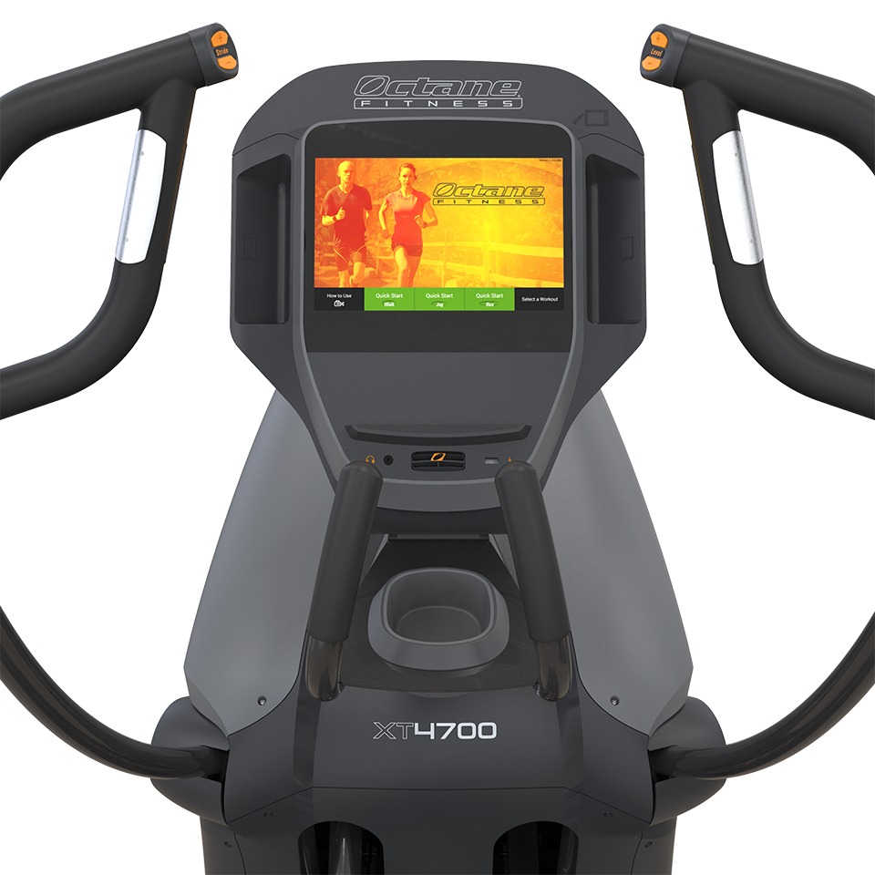 Octane XT4700 Elliptical Machine - Premium Home Cardio Trainer for Low-Impact Workouts - Perfect for Home Gym, Weight Loss & Full-Body Exercise