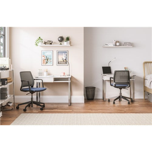 Safco Medina 6828BL Conference Chair - Ergonomic Office Chair for Comfortable Meetings & Professional Workspaces