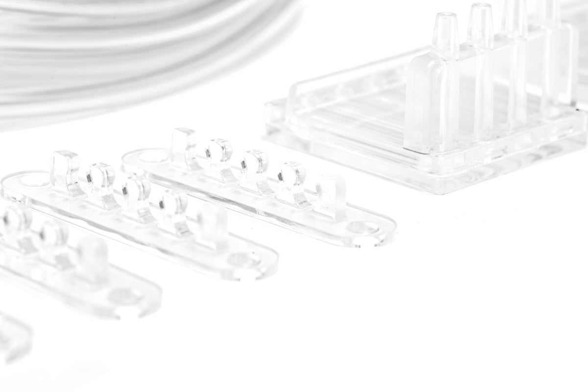 Chihiros Dosing Tube Holder for Aquarium - Secure Mounting Solution for CO2, Fertilizer & Liquid Supplements | Perfect for Planted Tanks & Reef Aquariums