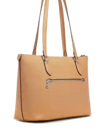 Coach Gallery Tote Bag for Women - Genuine Leather Designer Handbag with Shoulder Strap - Perfect for Work, Travel & Everyday Use