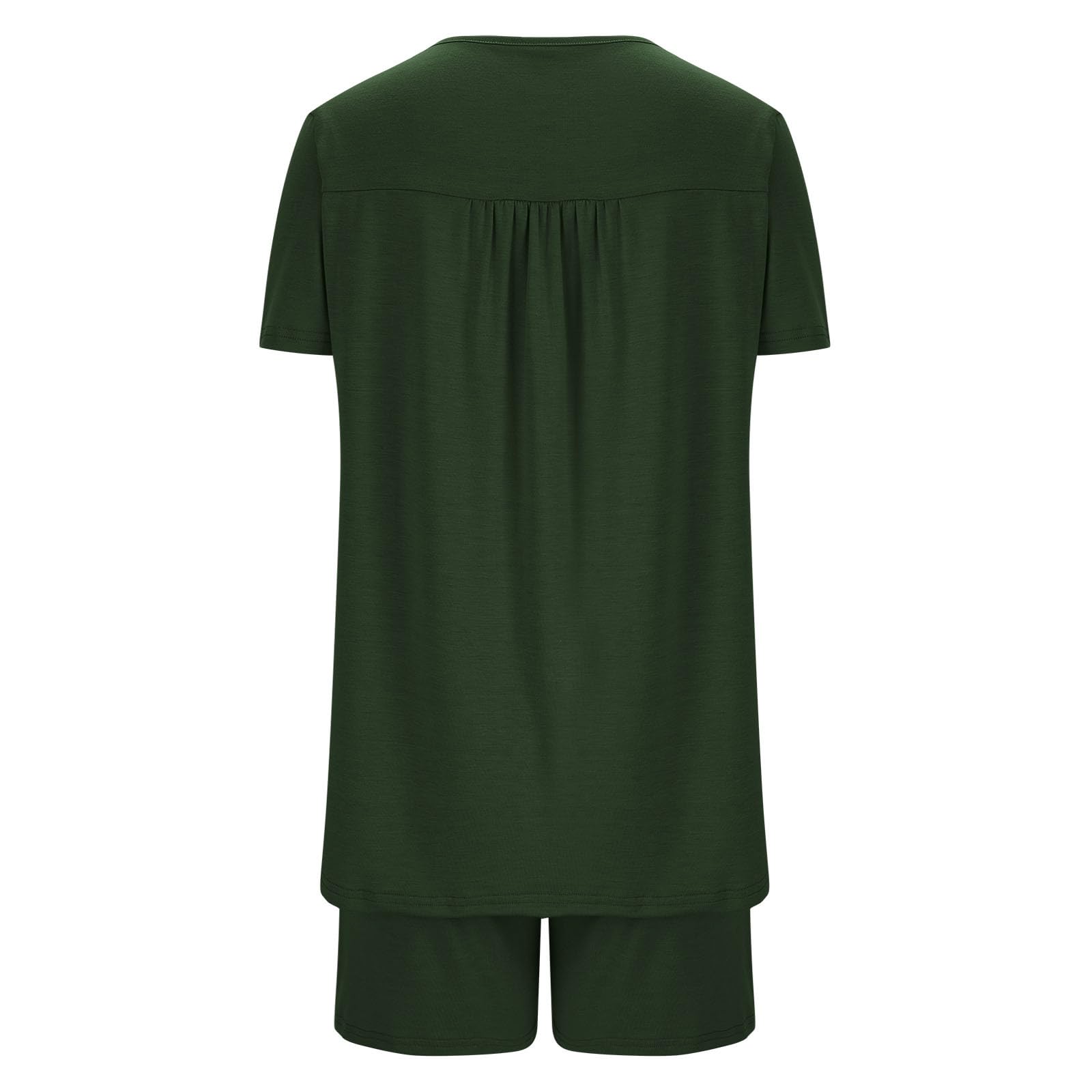 Women's Button-Up Pajama Set - Soft & Comfy 2-Piece Sleepwear with Shorts for Lounge & Nightwear | Perfect for Relaxing at Home, Sleepovers & Cozy Evenings