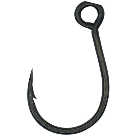 BKK Lonesniper Inline Single Fishing Hook Size 3/0 - 5 Pack for Bass, Trout & Saltwater Fishing | Sharp Stainless Steel Hooks for Freshwater & Ocean Angling