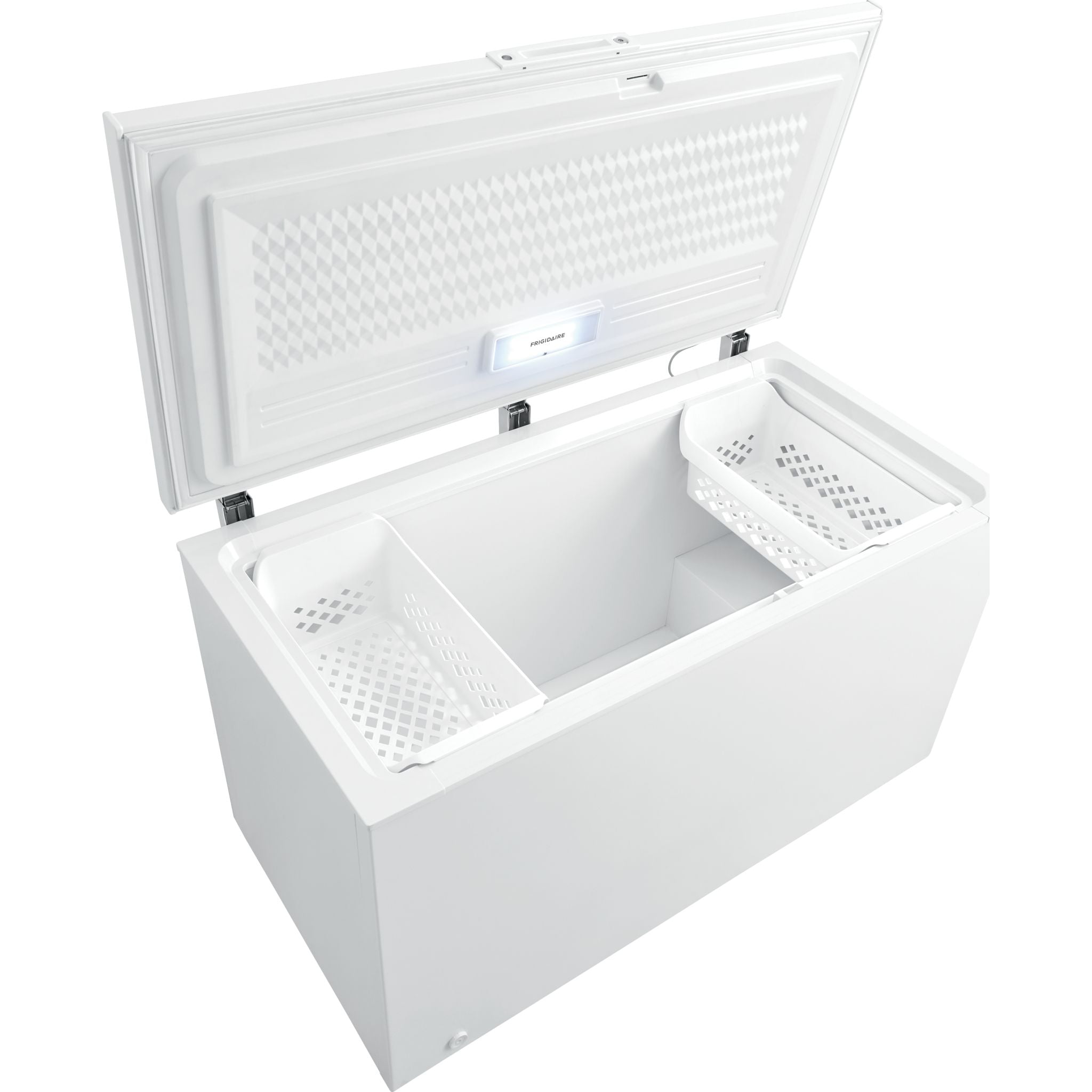 Frigidaire FFCL1542AW 7.0 Cu. Ft. White Chest Freezer - Compact Deep Freezer for Home, Garage, or Basement Storage - Ideal for Frozen Food, Meat, and Bulk Groceries