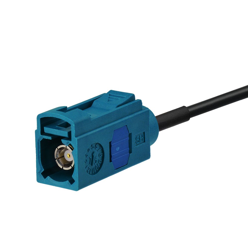 Bingfu Fakra Z Female to Male Vehicle Antenna Extension Cable 5m (16.5ft) for Car Stereo, Android Head Unit, GPS Navigation, FM/AM Radio, Sirius XM Satellite, 4G LTE, TEL Telematics & Bluetooth Module - Perfect for Car Audio Upgrades, GPS Signal Boosting and Enhanced Radio Reception