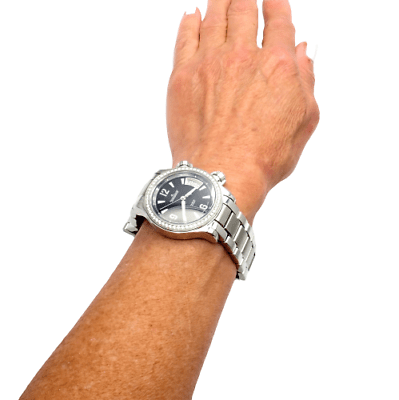 Jaeger-LeCoultre Master Compressor Diamond Automatic Men's Watch with Extra Strap - Luxury Swiss Timepiece for Business & Formal Occasions