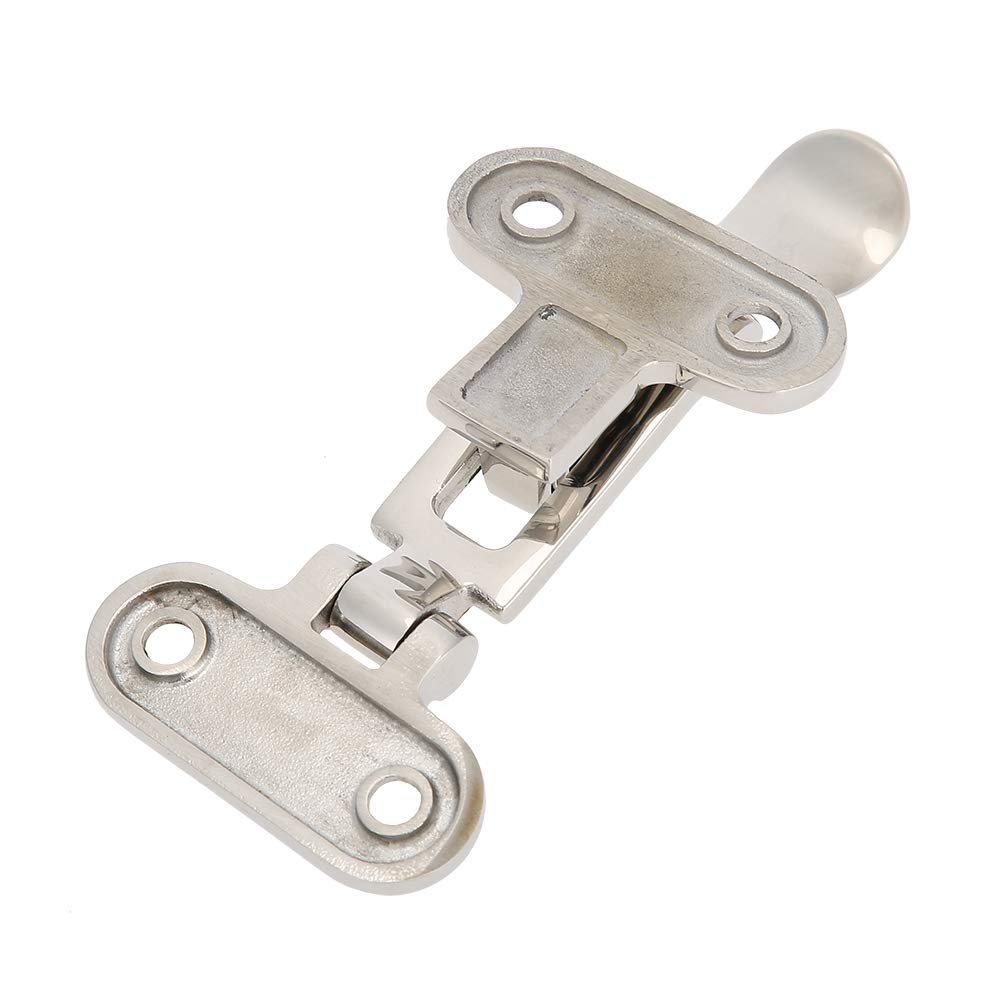 Stainless Steel Marine Boat Hasp Lock - Heavy Duty Anti-Rust Boat Locker Latch with Lock for Yachts, Sailboats & Fishing Boats | Secure Storage for Marine Equipment & Fishing Gear
