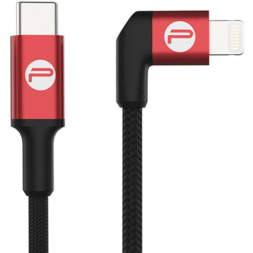 PGYTECH Type C to Lightning Cable 65cm - Fast Charging USB C to Lightning Cable for iPhone 14/13/12/11/X/8 - Durable Nylon Braided Cable for Home, Office & Travel Charging