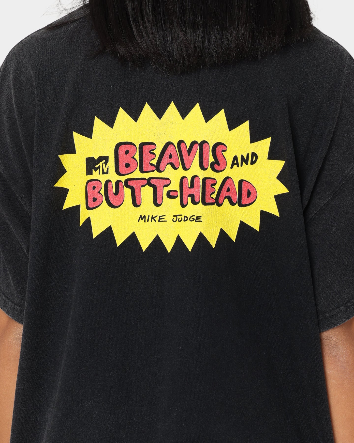Vintage Beavis & Butthead Rock T-Shirt - Black Retro Graphic Tee for Men & Women | Perfect for Concerts, Parties & Casual Wear