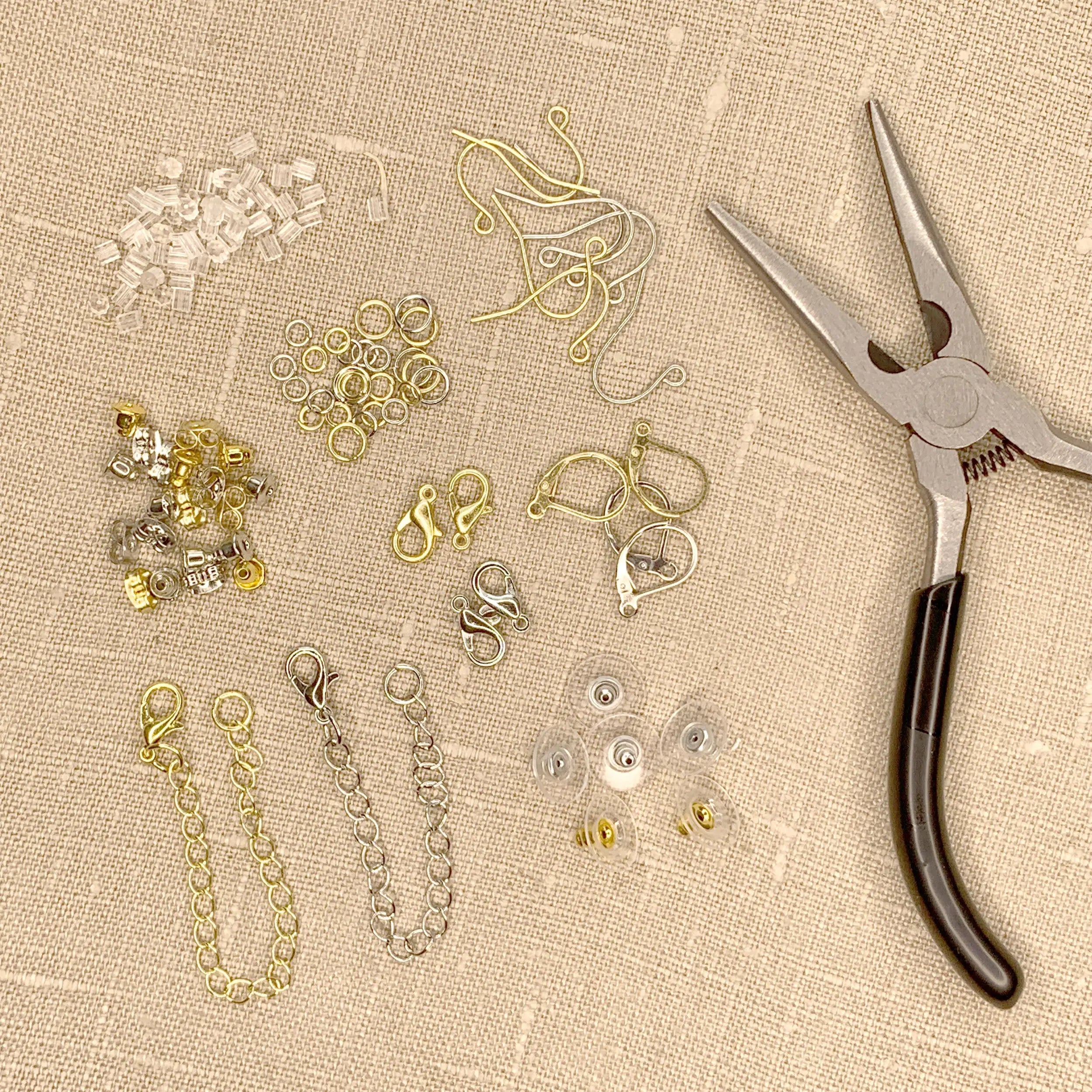 JMBM Jewelry Repair Kit with Pliers - Complete Jewelry Making & Repair Tools Set for DIY Crafting, Beading, and Jewelry Design - Perfect for Home, Studio, and Professional Use