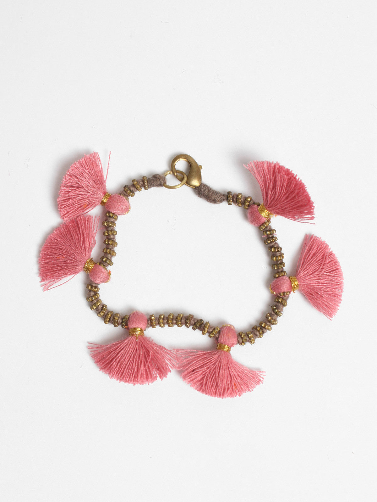 Kriti Handmade Beaded Tassel Bracelet for Women - Boho Chic Adjustable Wrap Bracelet - Perfect for Festival, Party & Everyday Wear