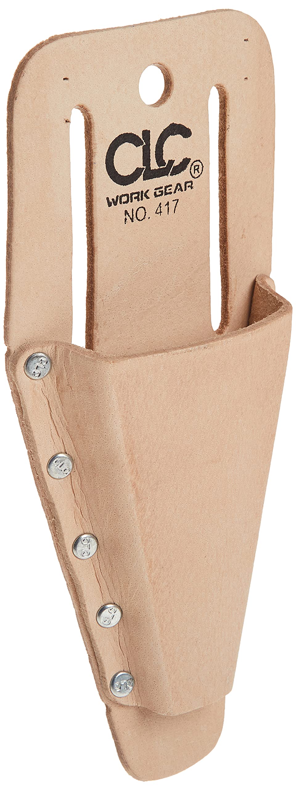 CLC Custom Leathercraft 417 Leather Tool Holder for Pliers - Durable Belt Loop Pouch for Electricians, Plumbers & Handymen - Perfect for Work Belt Organization & Job Site Convenience