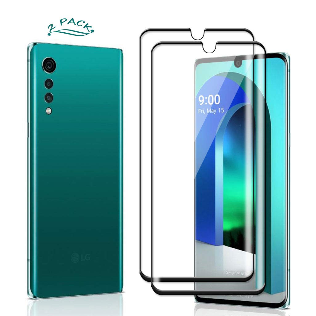 2-Pack LG Velvet 5G Tempered Glass Screen Protector - Anti-Scratch for Daily Protection