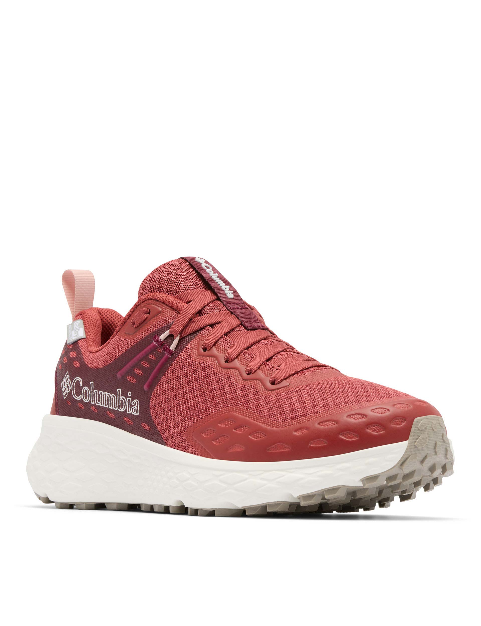 Konos TRS II OutDry Hiking Shoes for Men & Women - Waterproof Trail Running Shoes in Dusty Crimson/Chianti - Perfect for Outdoor Adventures & Mountain Trekking