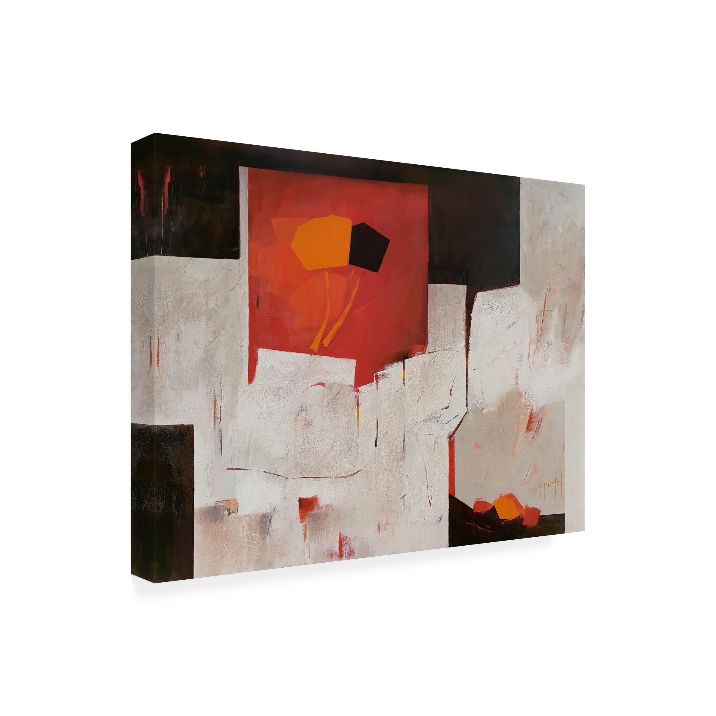Trademark Fine Art 'Forever' Canvas Wall Art by Fanou Montel - Perfect for Living Room, Bedroom & Office Decor